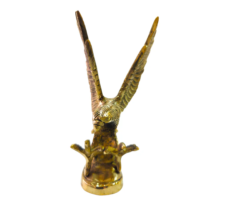 Brass Eagle Statue