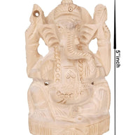 Shriparni Wooden Ganesh Statue