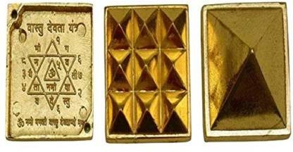 Pyramid Metal Vastu Feng Shui Set of 3 Layer Total 91 Pyramids for Positive Cosmic Energy