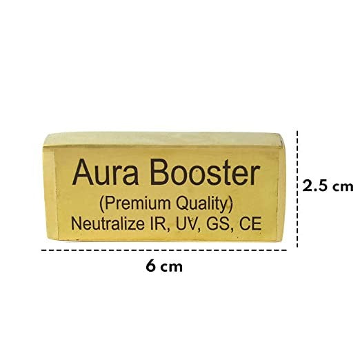 Brass Vastu Aura Booster Neutralize IR UV GS CE for Increase Positivity Energy