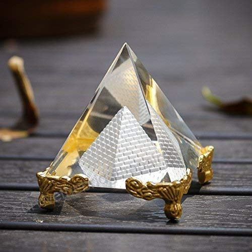 Vastu / Feng Shui Crystal Pyramid For Positive Energy And Vastu Correction.Good Luck & Prosperity