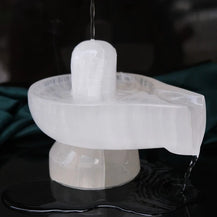 Selenite Shivling