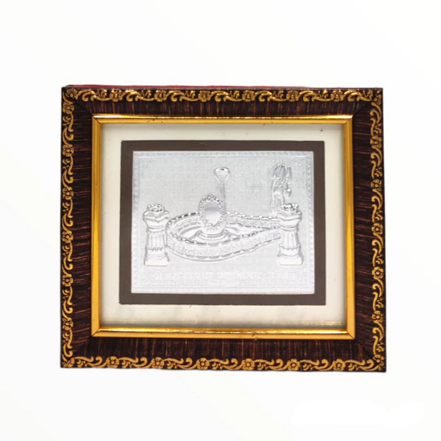 Pure Silver Mahakal Frame